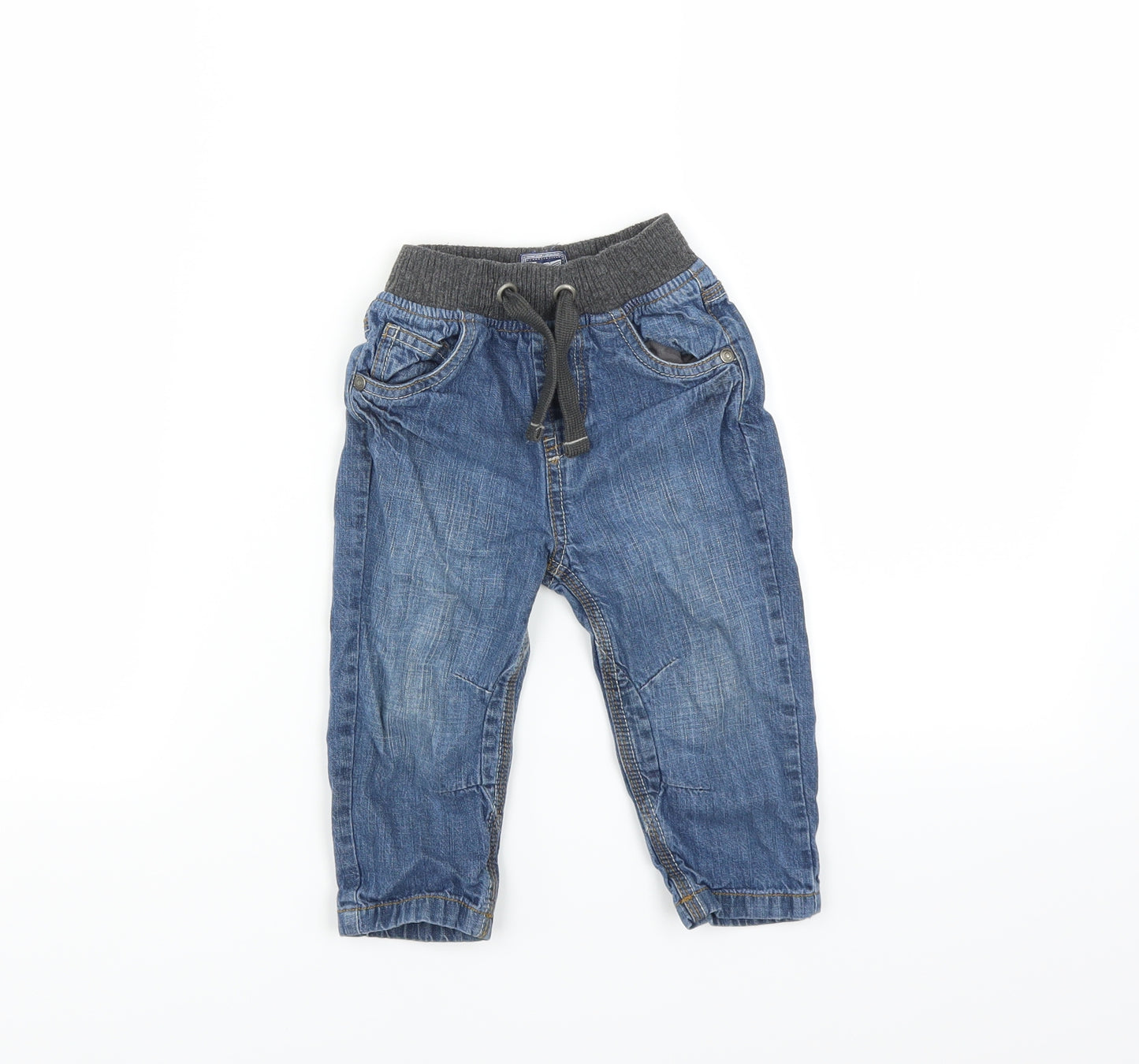 Sainsburys Baby Blue   Jogger Jeans Size 12-18 Months