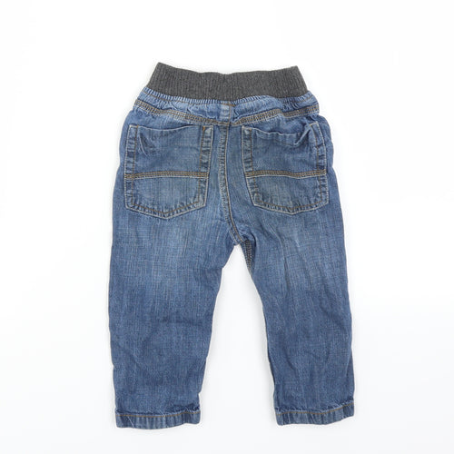 Sainsburys Baby Blue   Jogger Jeans Size 12-18 Months