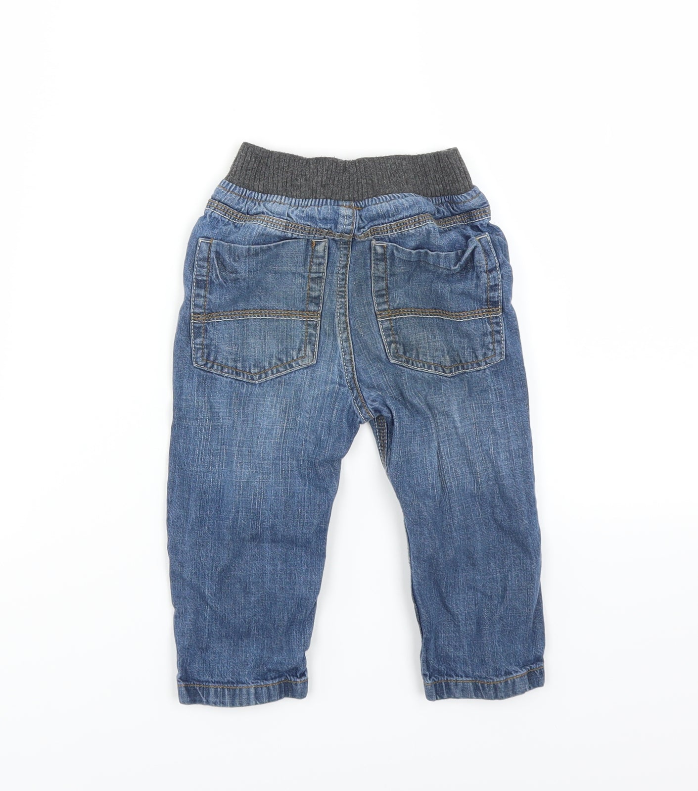 Sainsburys Baby Blue   Jogger Jeans Size 12-18 Months