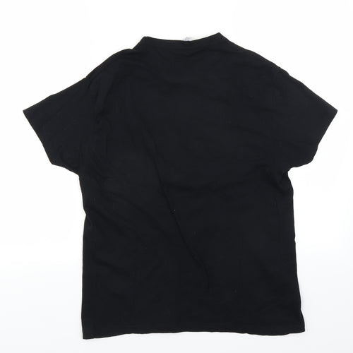 JHK Mens Black    T-Shirt Size S