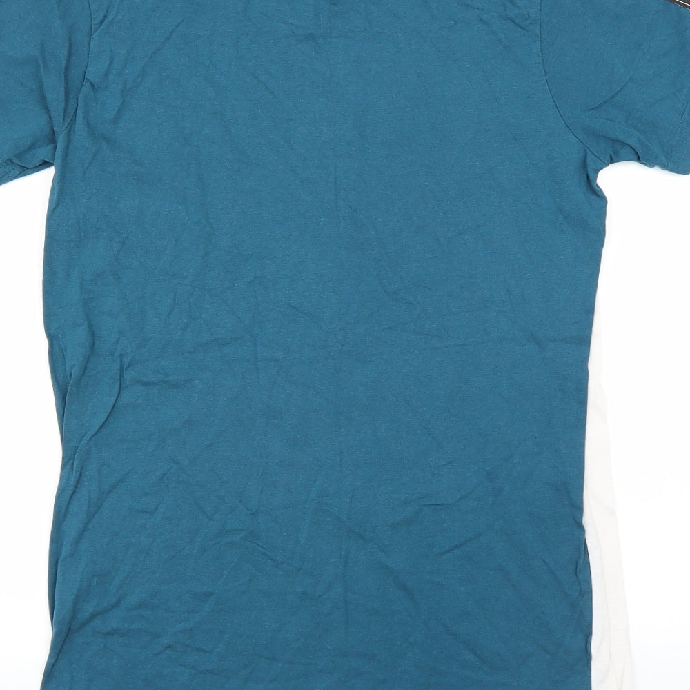 Primark Boys Blue   Basic T-Shirt Size 13-14 Years  - future is unlimited