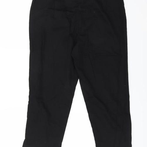 miladys Womens Black   Trousers  Size 16 L23 in