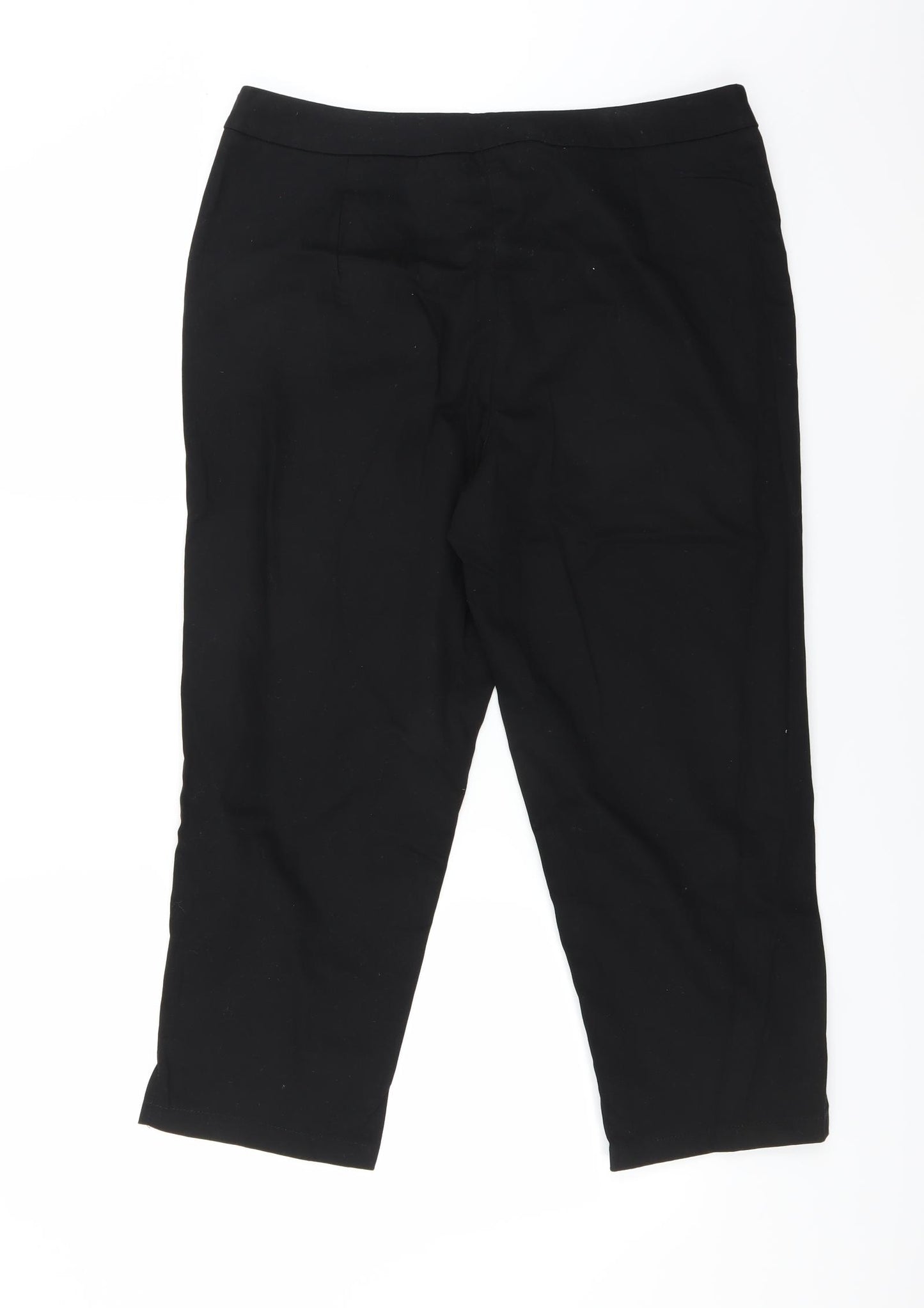 miladys Womens Black   Trousers  Size 16 L23 in