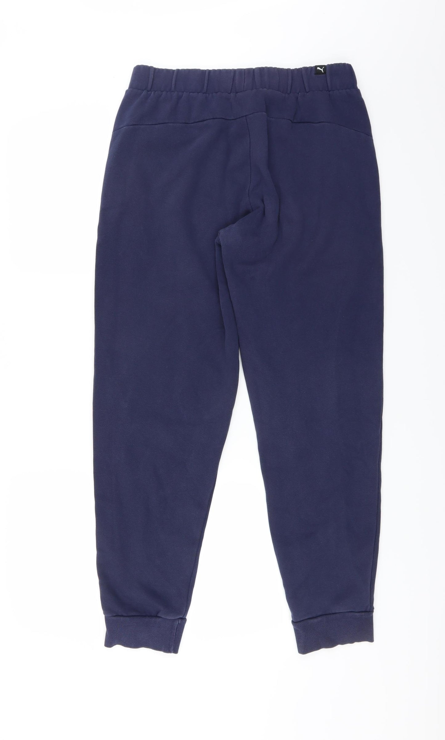 PUMA Mens Blue   Jogger Trousers Size M L29 in