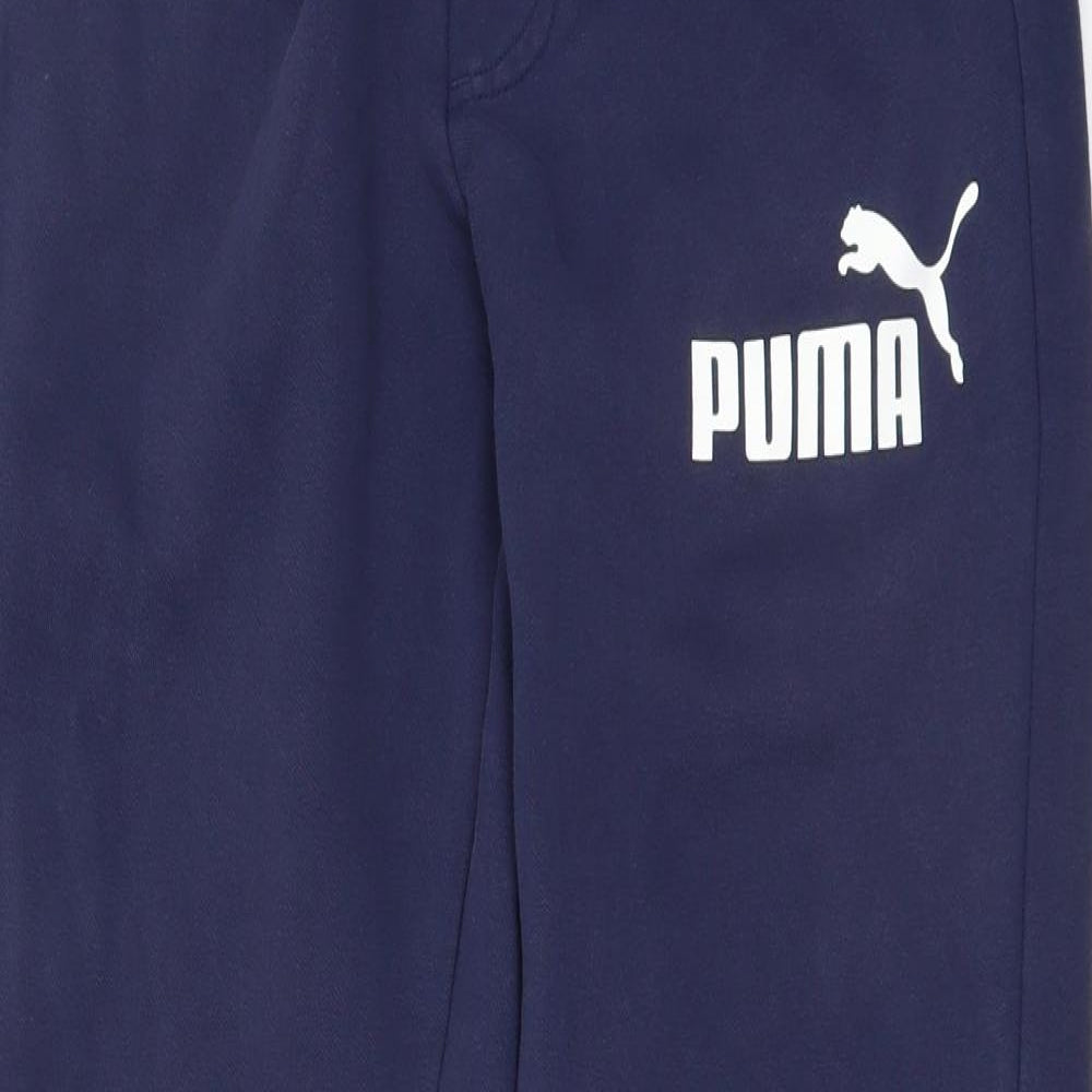 PUMA Mens Blue   Jogger Trousers Size M L29 in