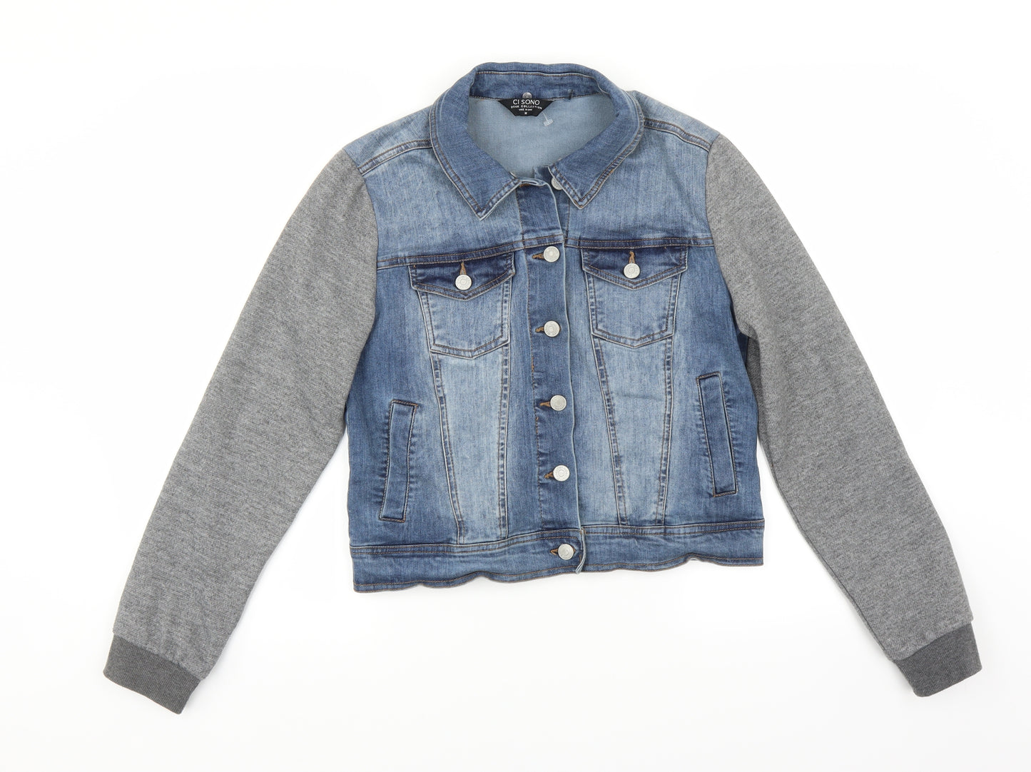 CI SONO Womens Blue   Jacket  Size M