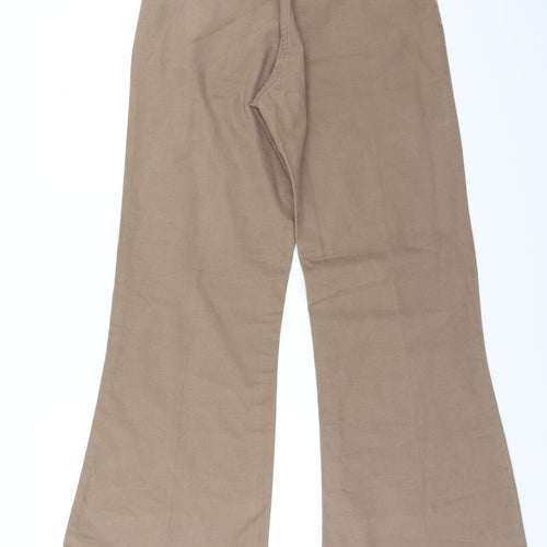 LFL Womens Brown   Trousers  Size 12 L30 in - Bootcut