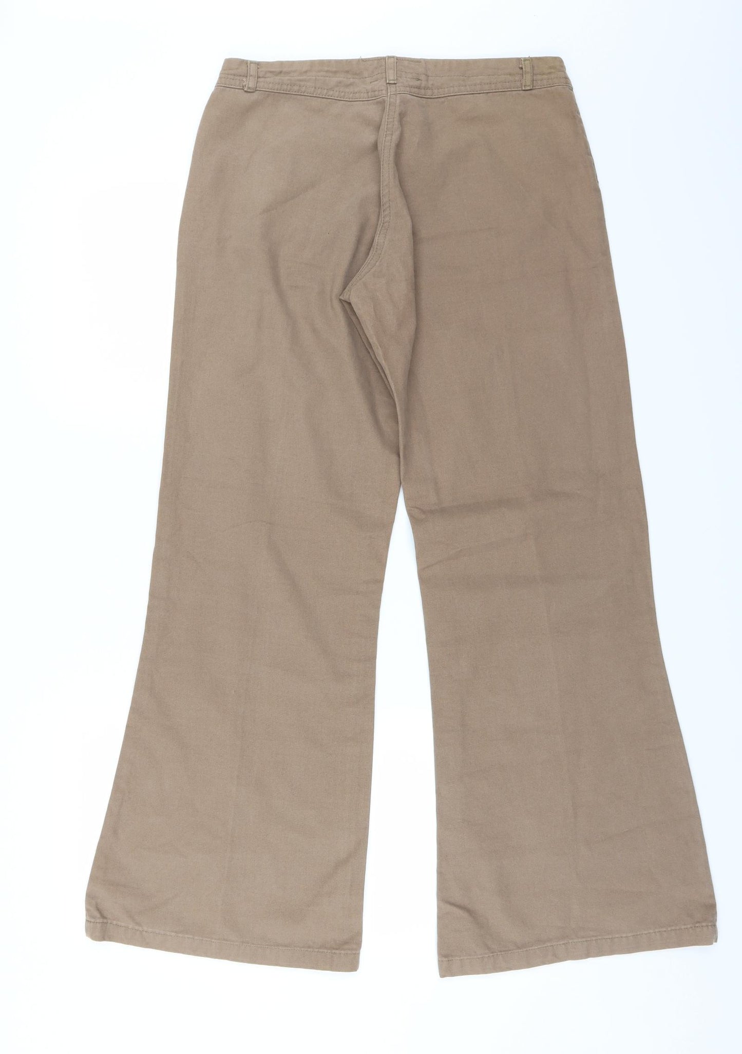 LFL Womens Brown   Trousers  Size 12 L30 in - Bootcut