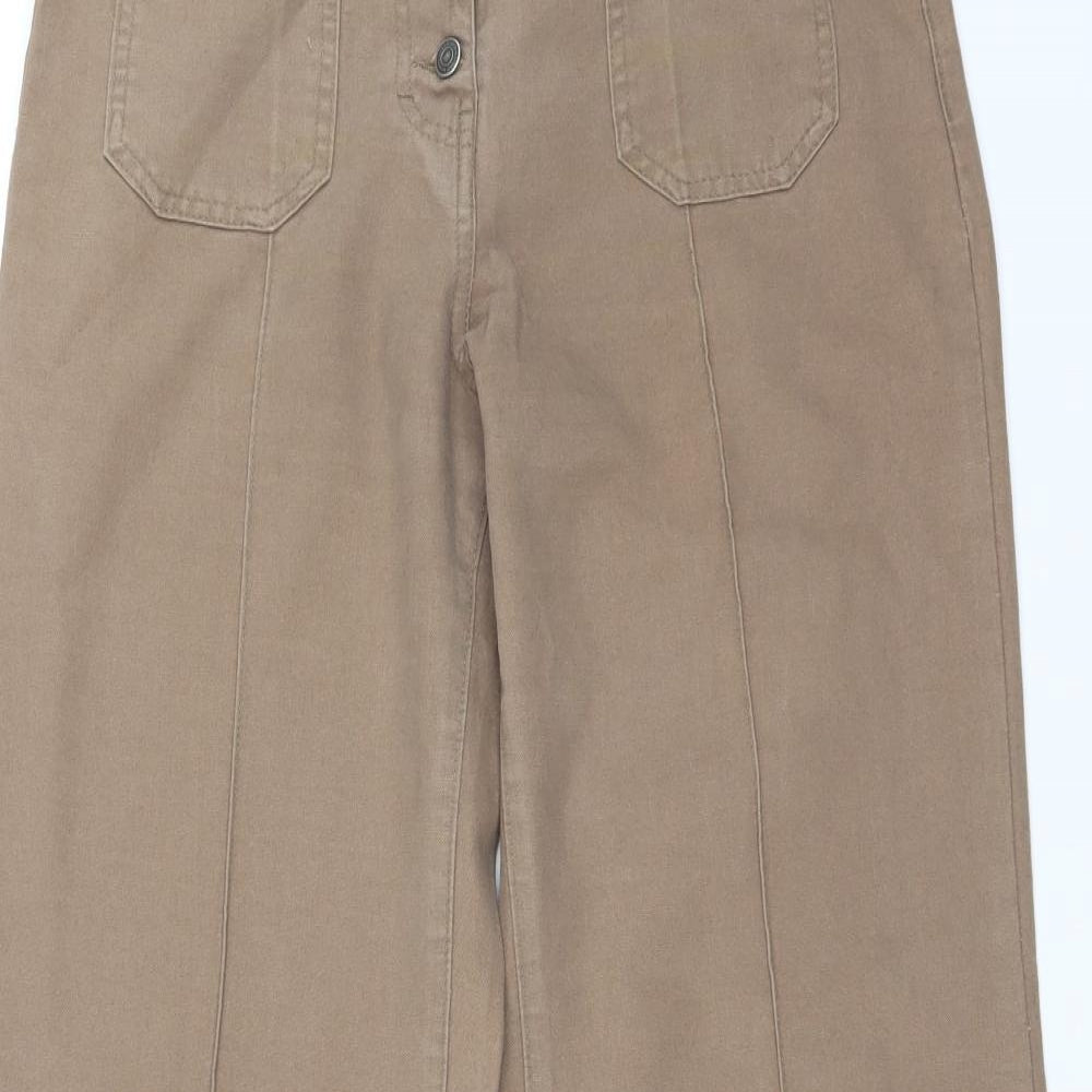 LFL Womens Brown   Trousers  Size 12 L30 in - Bootcut