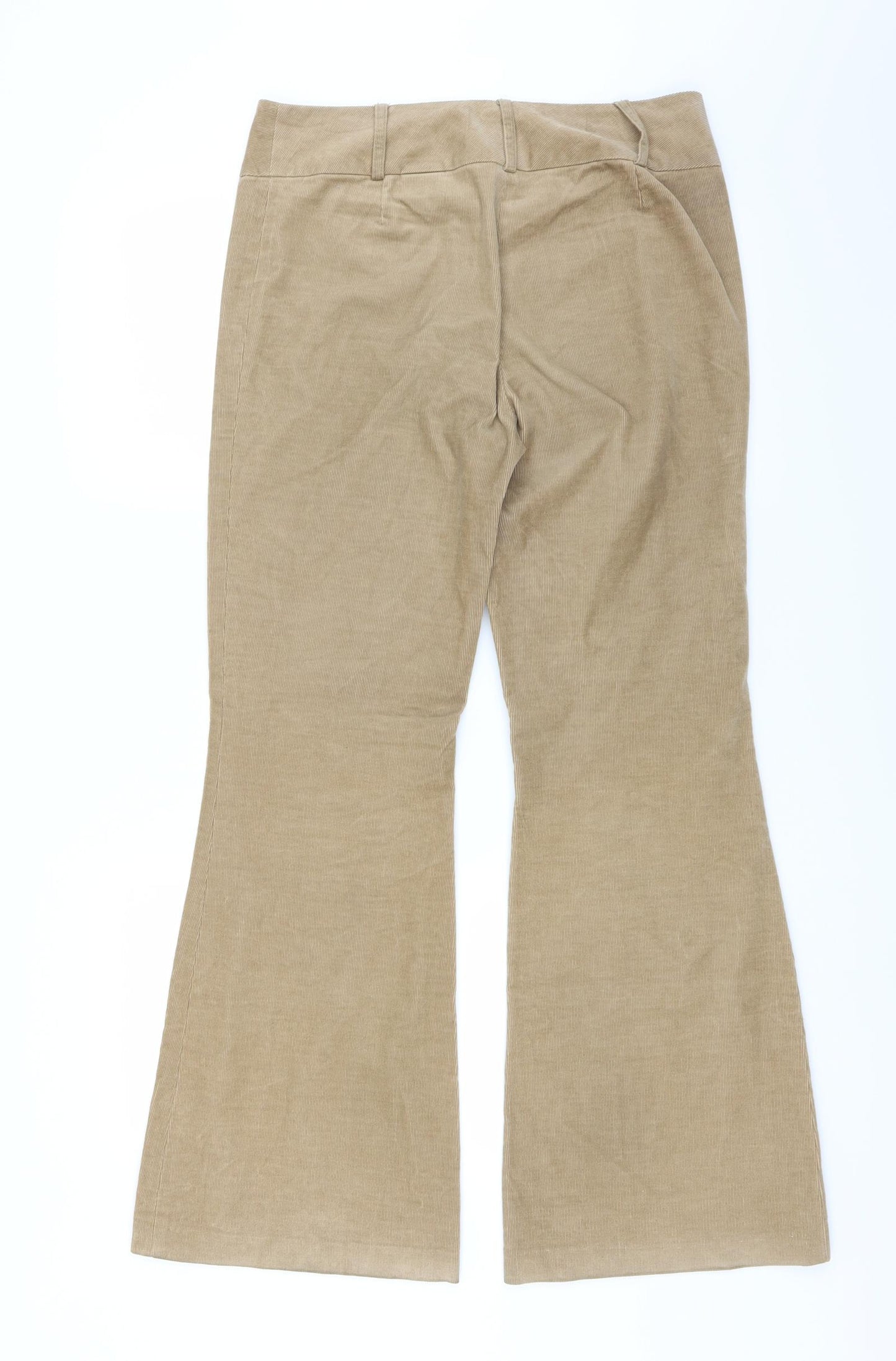 NEXT Womens Brown  Corduroy Trousers  Size 12 L30 in - bootcut