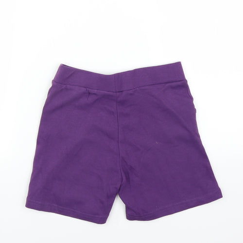 Noroze Girls Purple   Sweat Shorts Size 13 Years