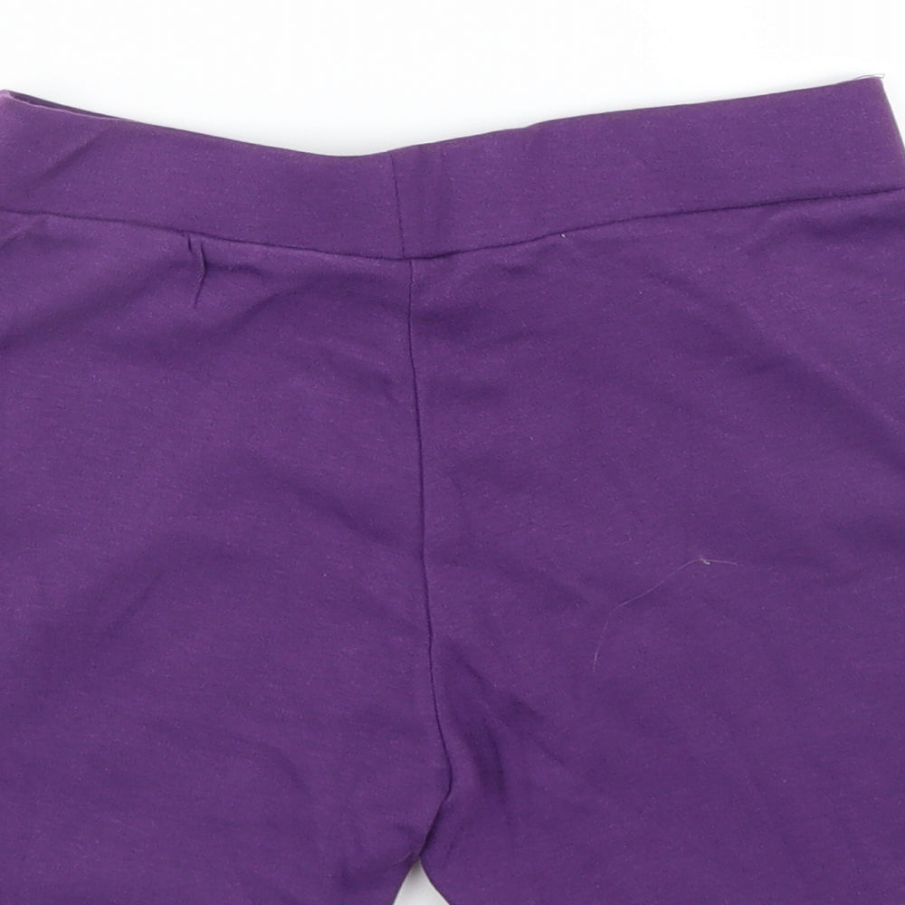 Noroze Girls Purple   Sweat Shorts Size 13 Years