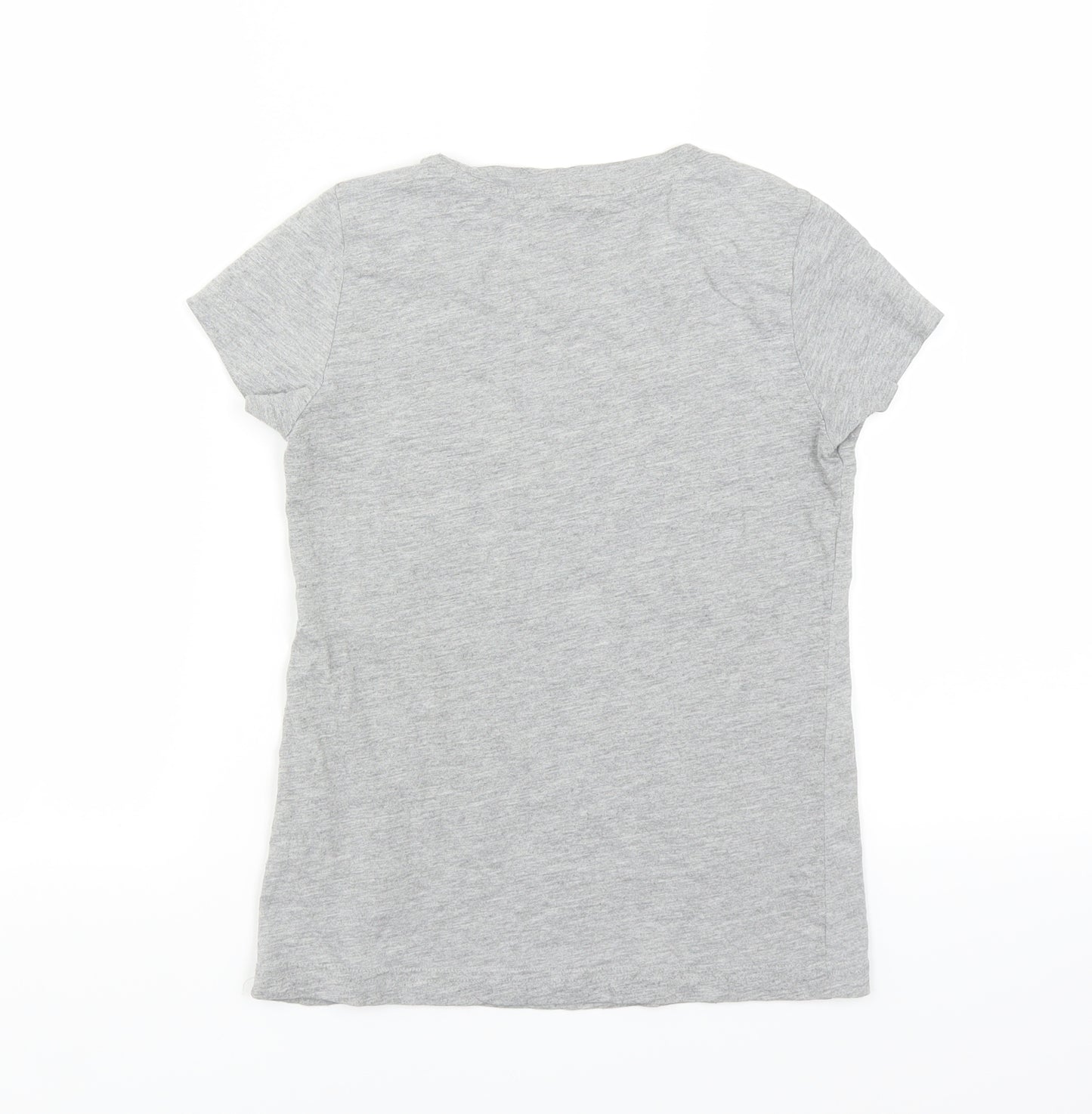 adidas Girls Grey   Basic T-Shirt Size 11-12 Years