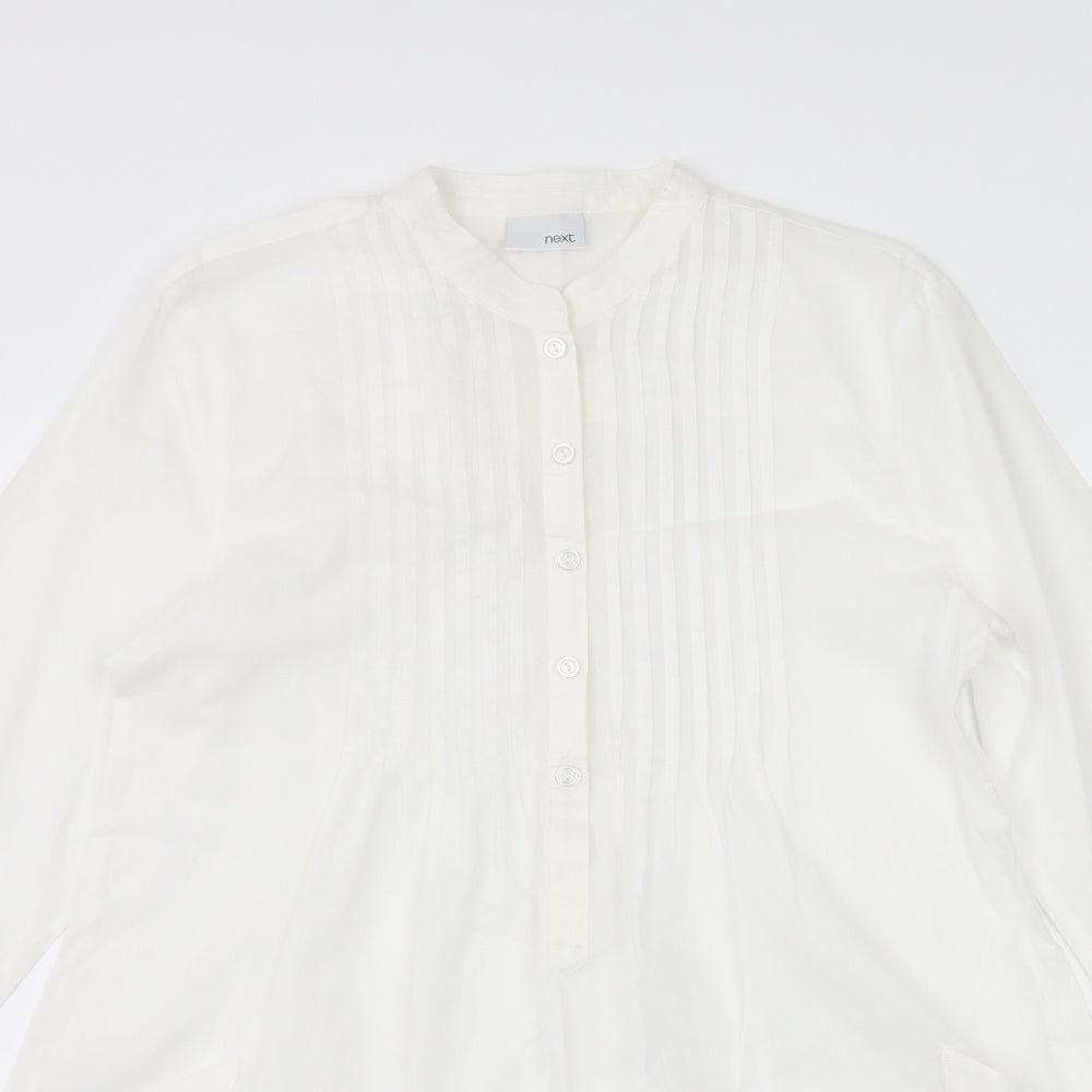 NEXT Womens White   Basic Blouse Size 12
