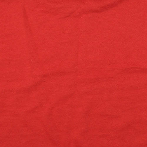 Primark Womens Red  Jersey Pullover Sweatshirt Size 18