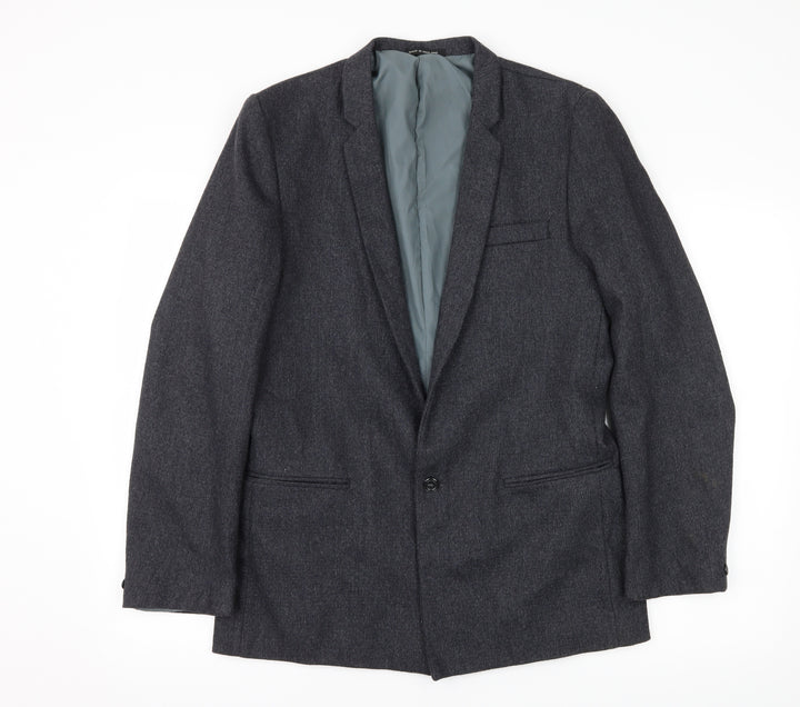 Stonewall Jackson Mens Grey   Jacket Blazer Size M