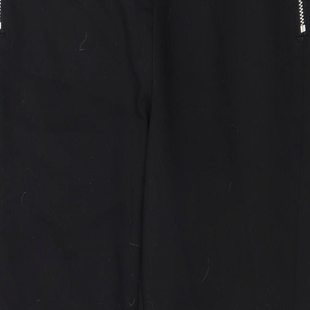 Papaya Womens Black   Trousers  Size 14 L28 in