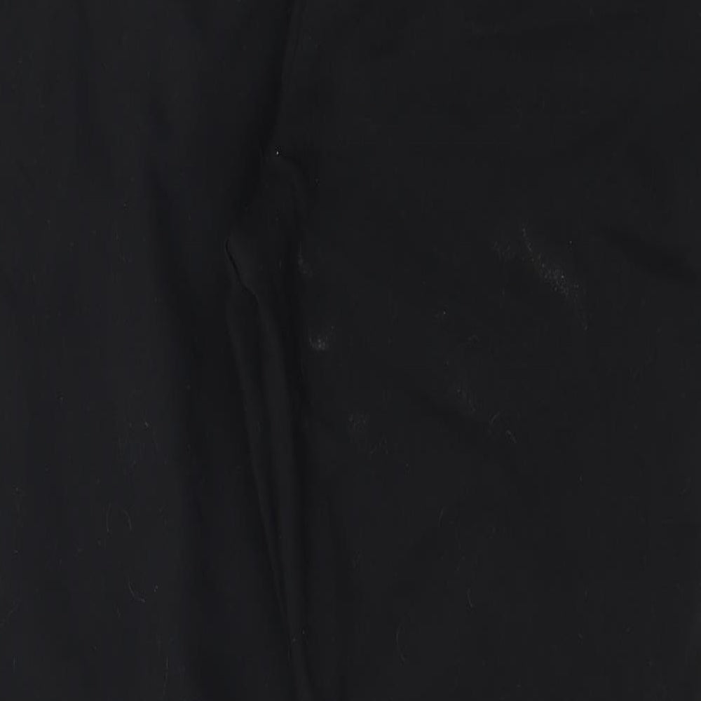 Papaya Womens Black   Trousers  Size 14 L28 in