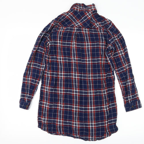 Atmosphere Womens Blue   Basic Button-Up Size 10