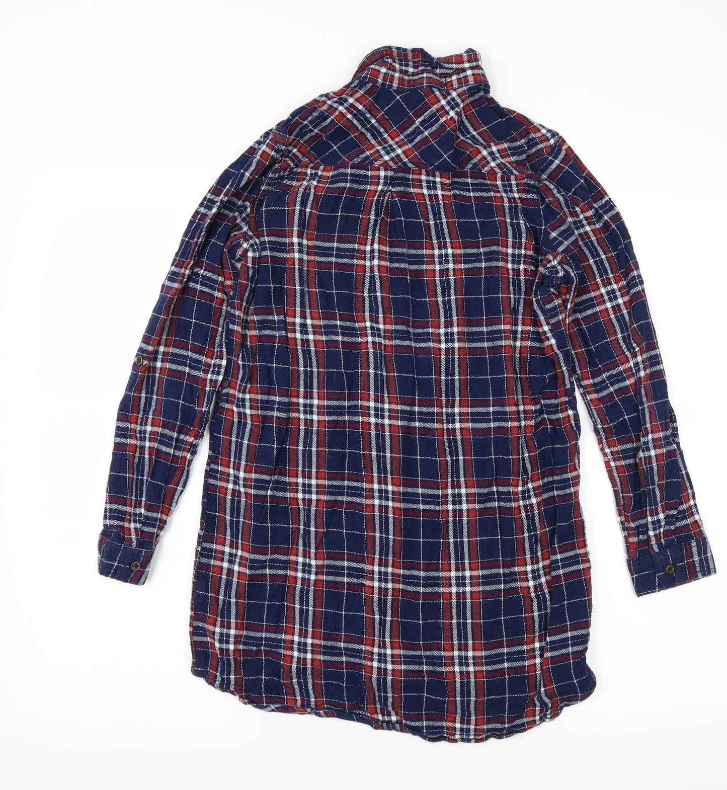 Atmosphere Womens Blue   Basic Button-Up Size 10