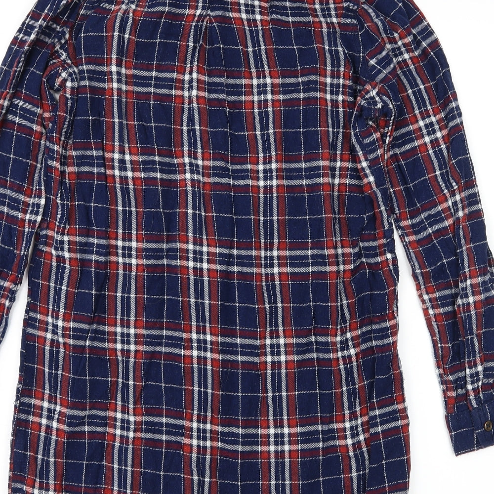 Atmosphere Womens Blue   Basic Button-Up Size 10