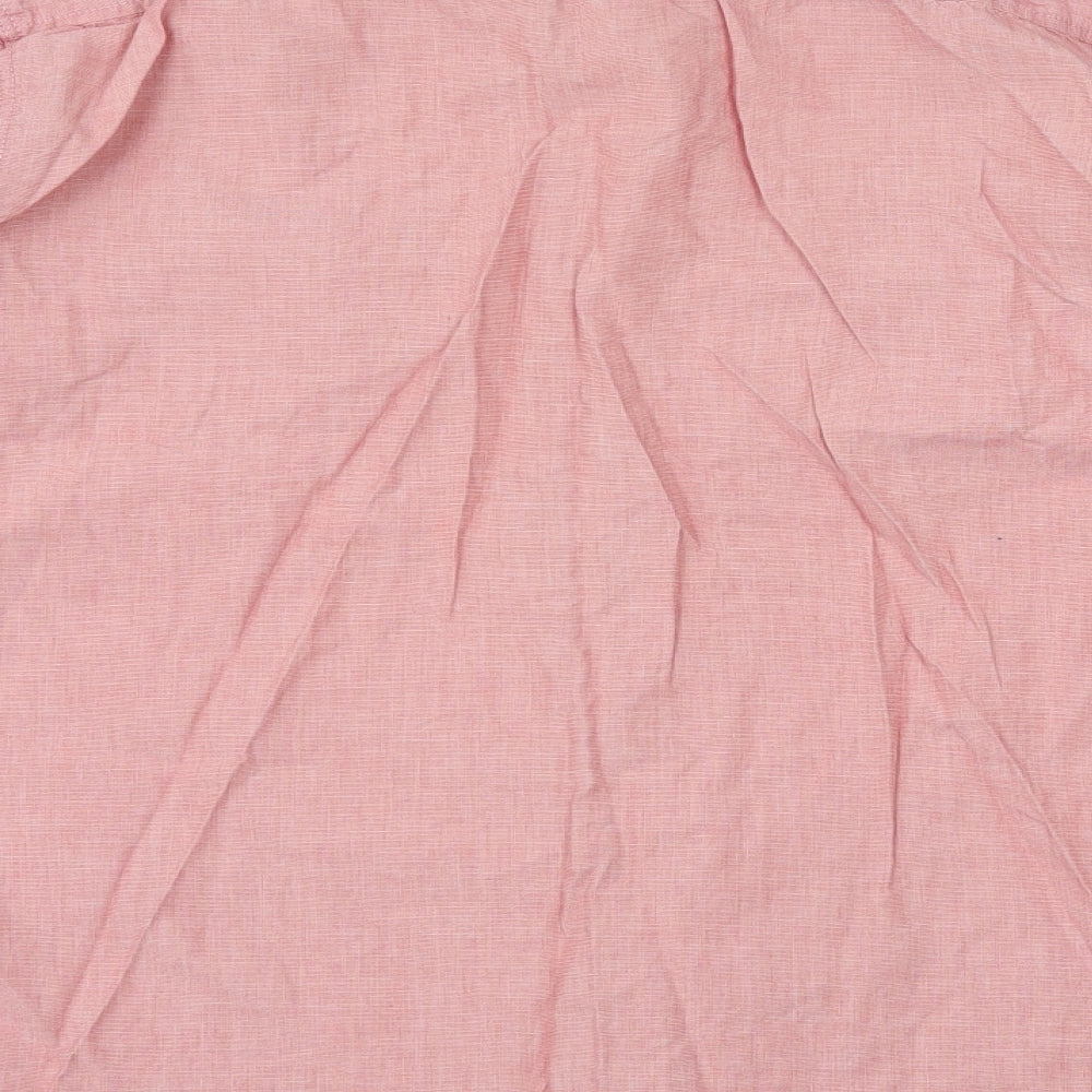 F&F Mens Pink    Dress Shirt Size XL