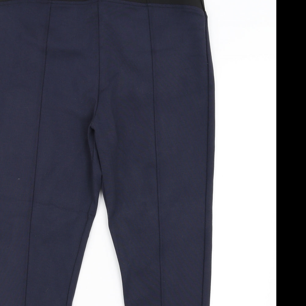 Marks and Spencer Womens Blue   Trousers  Size 16 L27 in