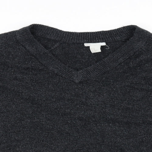H&M Mens Grey   Pullover Jumper Size XS