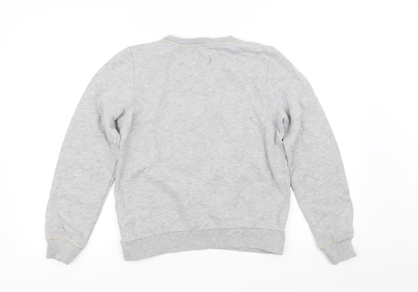 Marks and Spencer Girls Grey   Pullover Jumper Size 12-13 Years