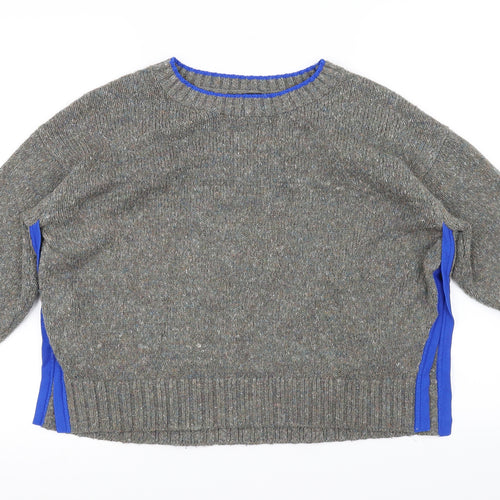 Topshop Womens Grey   Pullover Jumper Size 8