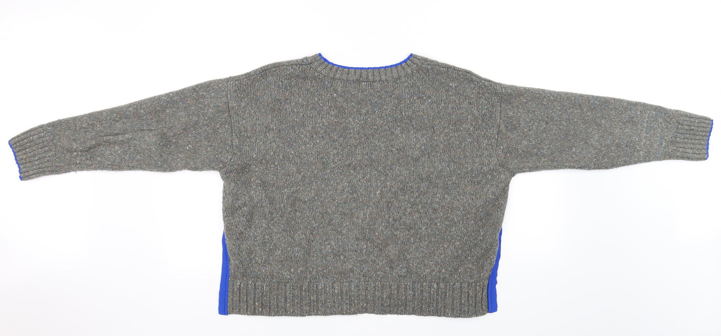 Topshop Womens Grey   Pullover Jumper Size 8