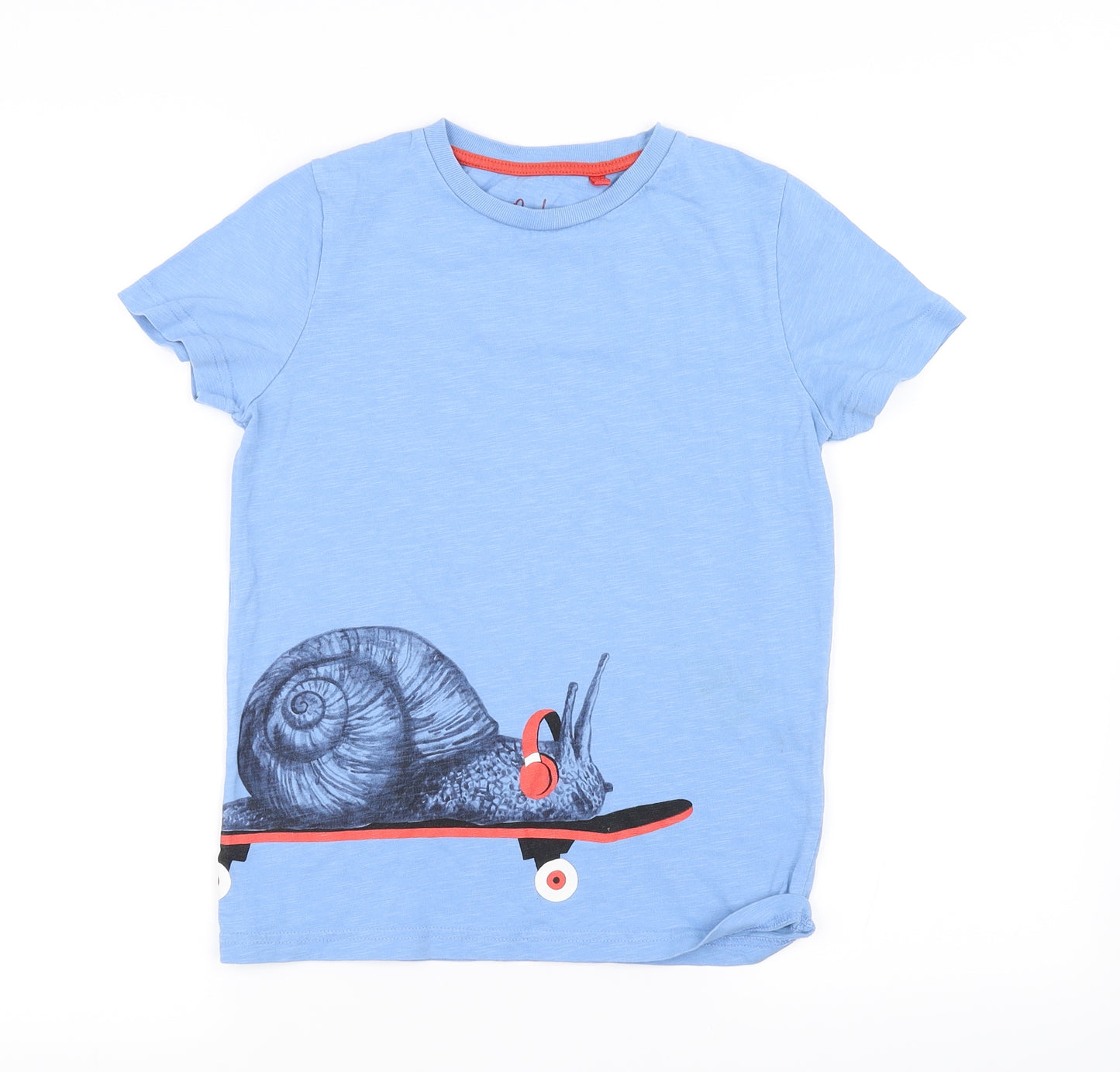 Boden Boys Blue   Basic T-Shirt Size 9-10 Years