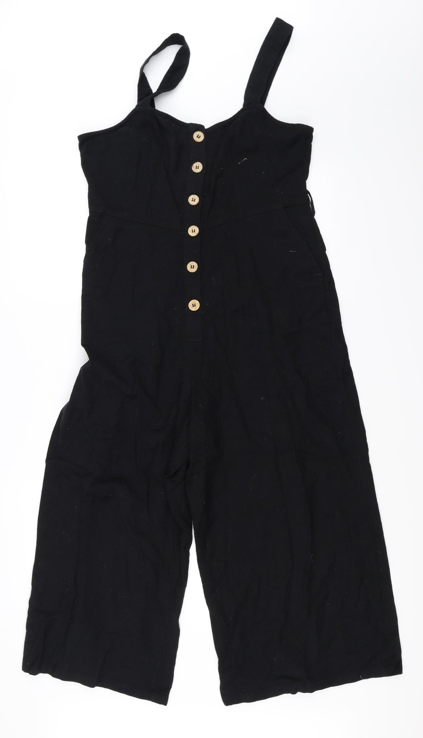 New Look Womens Black   Jumpsuit One-Piece Size 10
