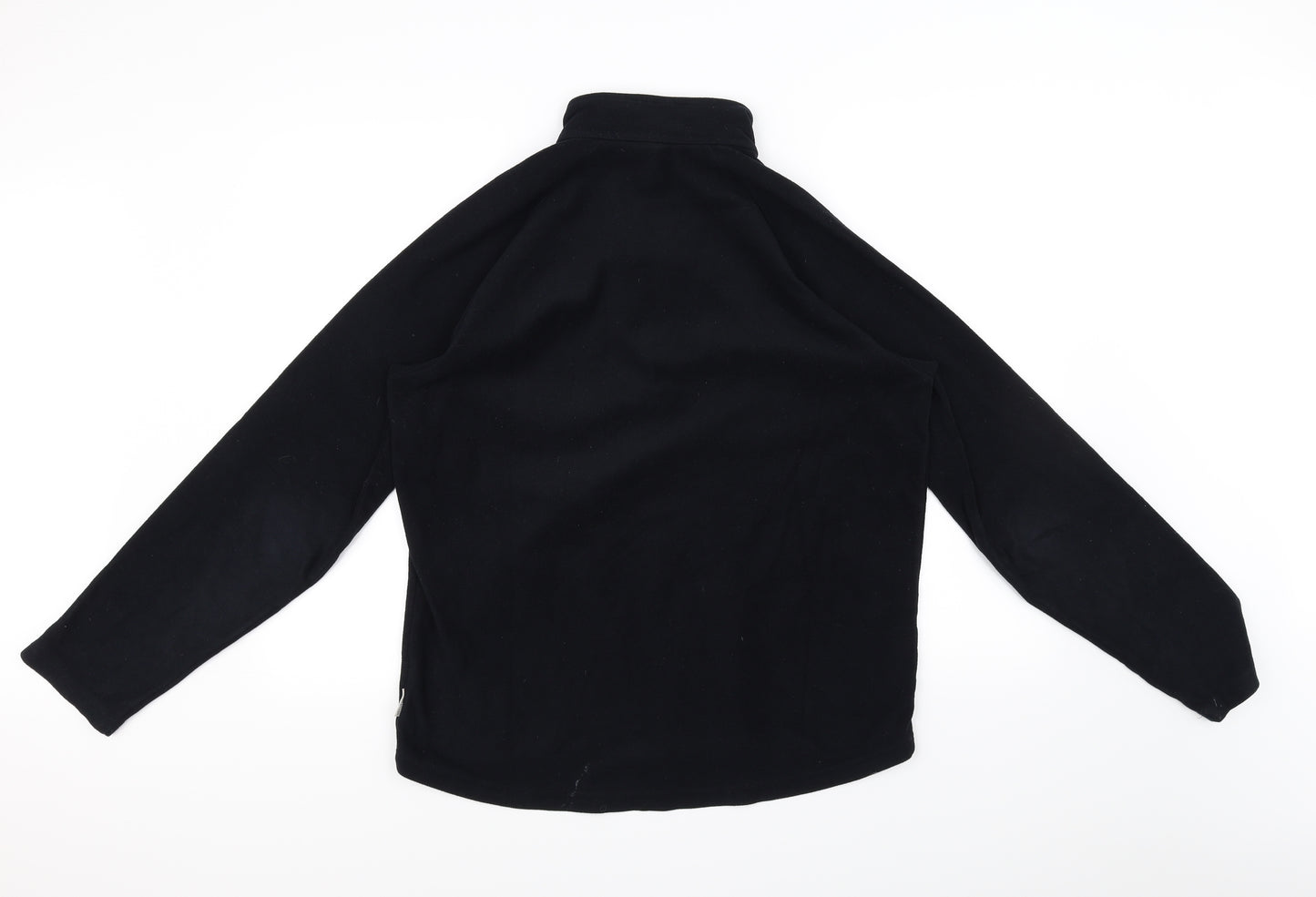 Preworn Mens Black   Henley Jumper Size L