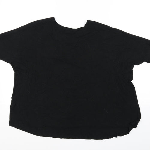 ELOGY  Womens Black   Basic T-Shirt Size XS