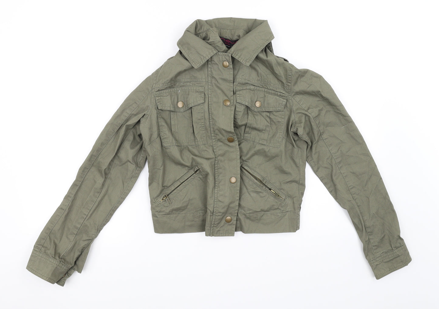 New Look Womens Green   Jacket  Size 8