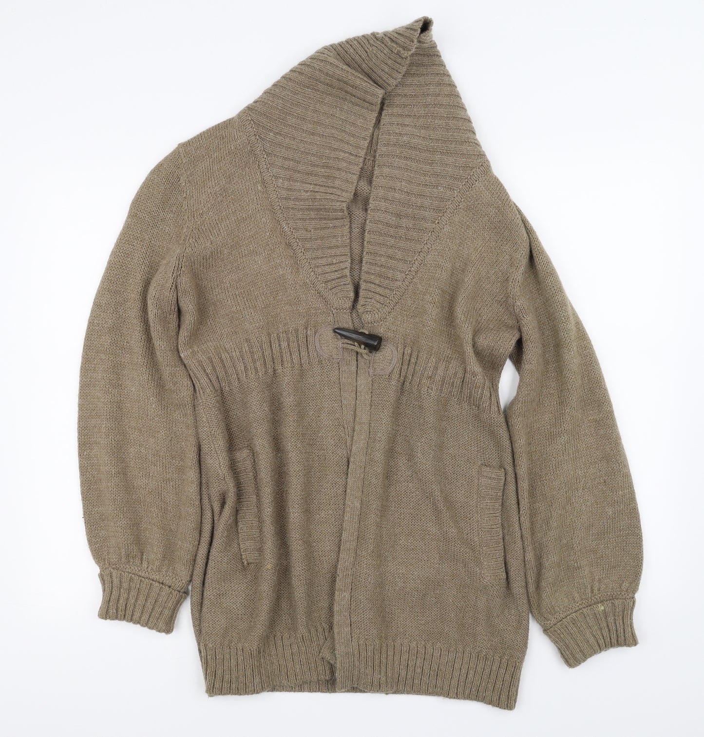 mamas & papas Womens Beige   Cardigan Jumper Size 14