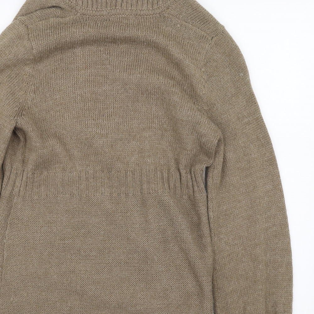 mamas & papas Womens Beige   Cardigan Jumper Size 14