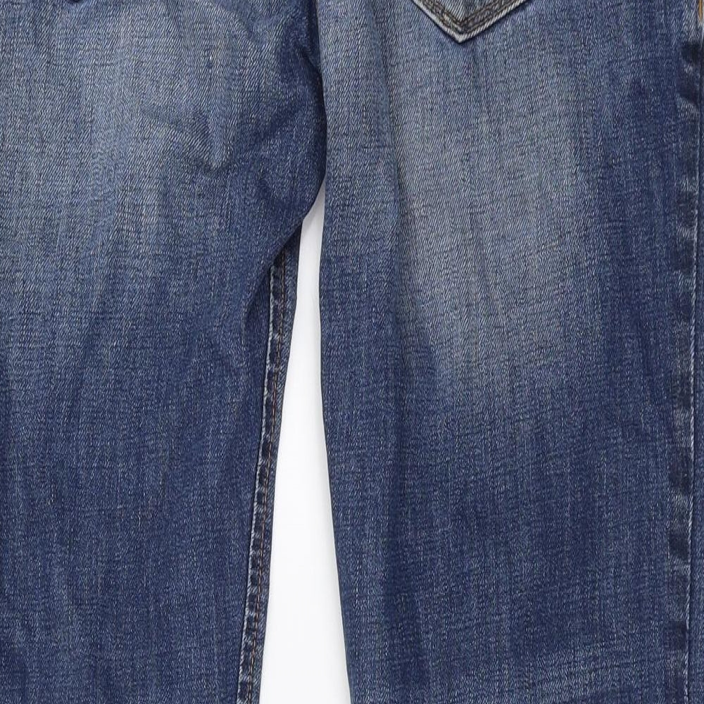 NEXT Mens Blue   Straight Jeans Size 32 in L27 in
