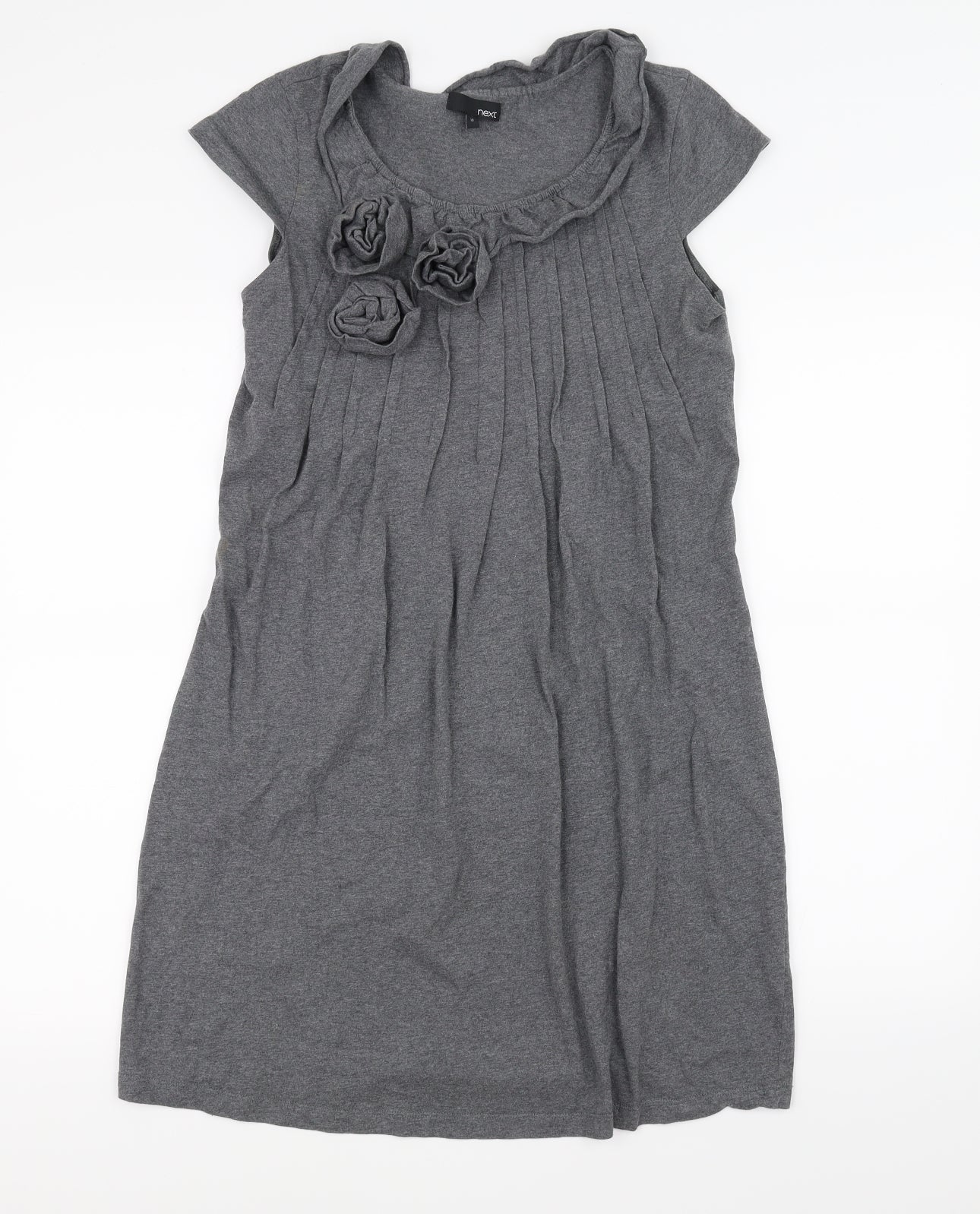 NEXT Womens Grey   T-Shirt Dress  Size 10
