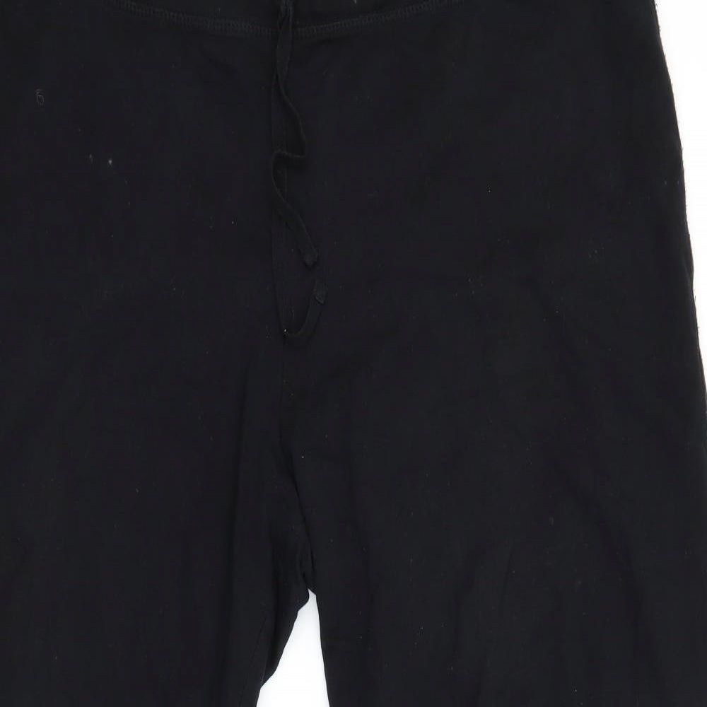 George Womens Black   Cropped Trousers Size 22 L26 in
