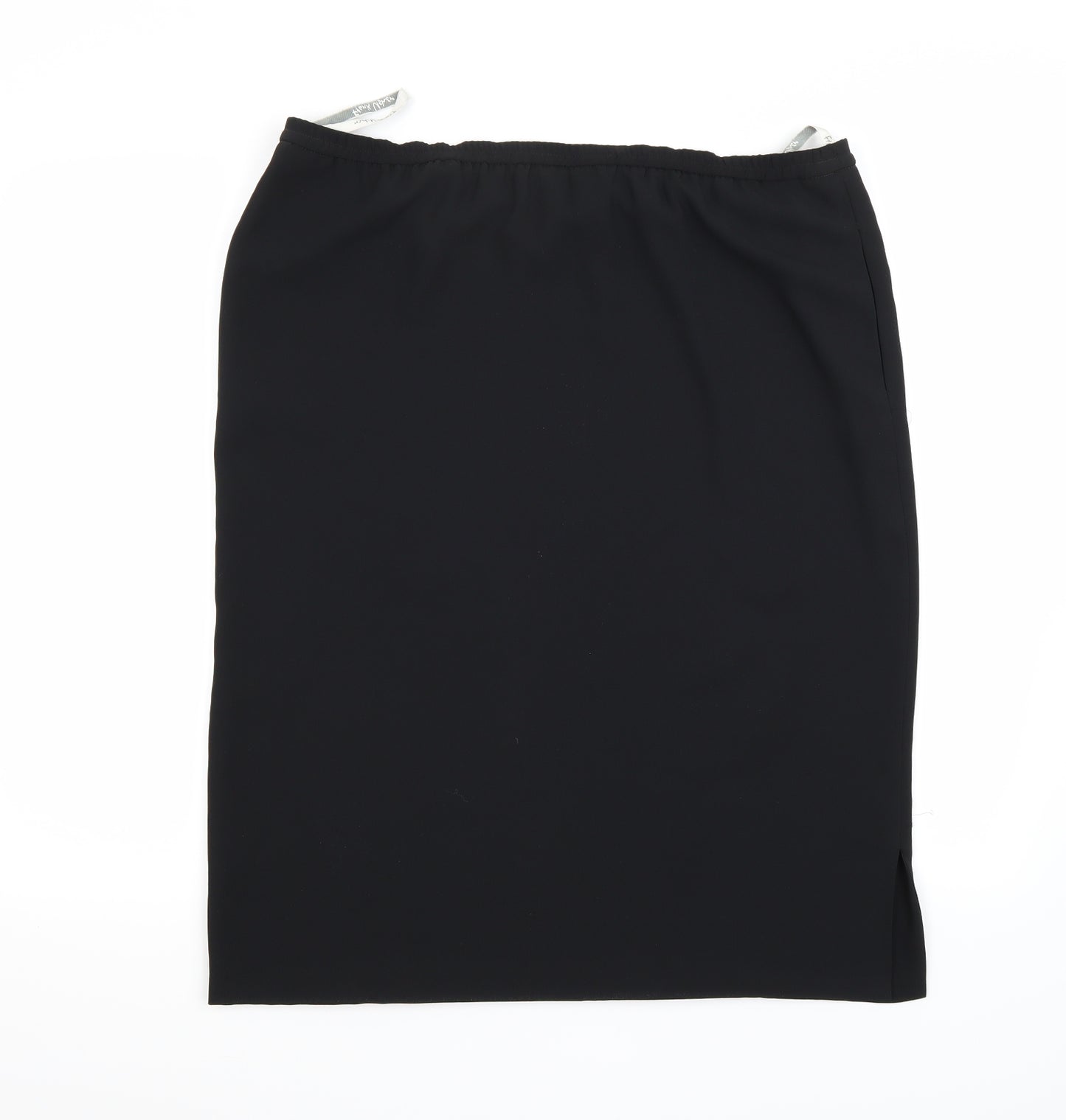 Frank Usher Womens Black   Straight & Pencil Skirt Size 16