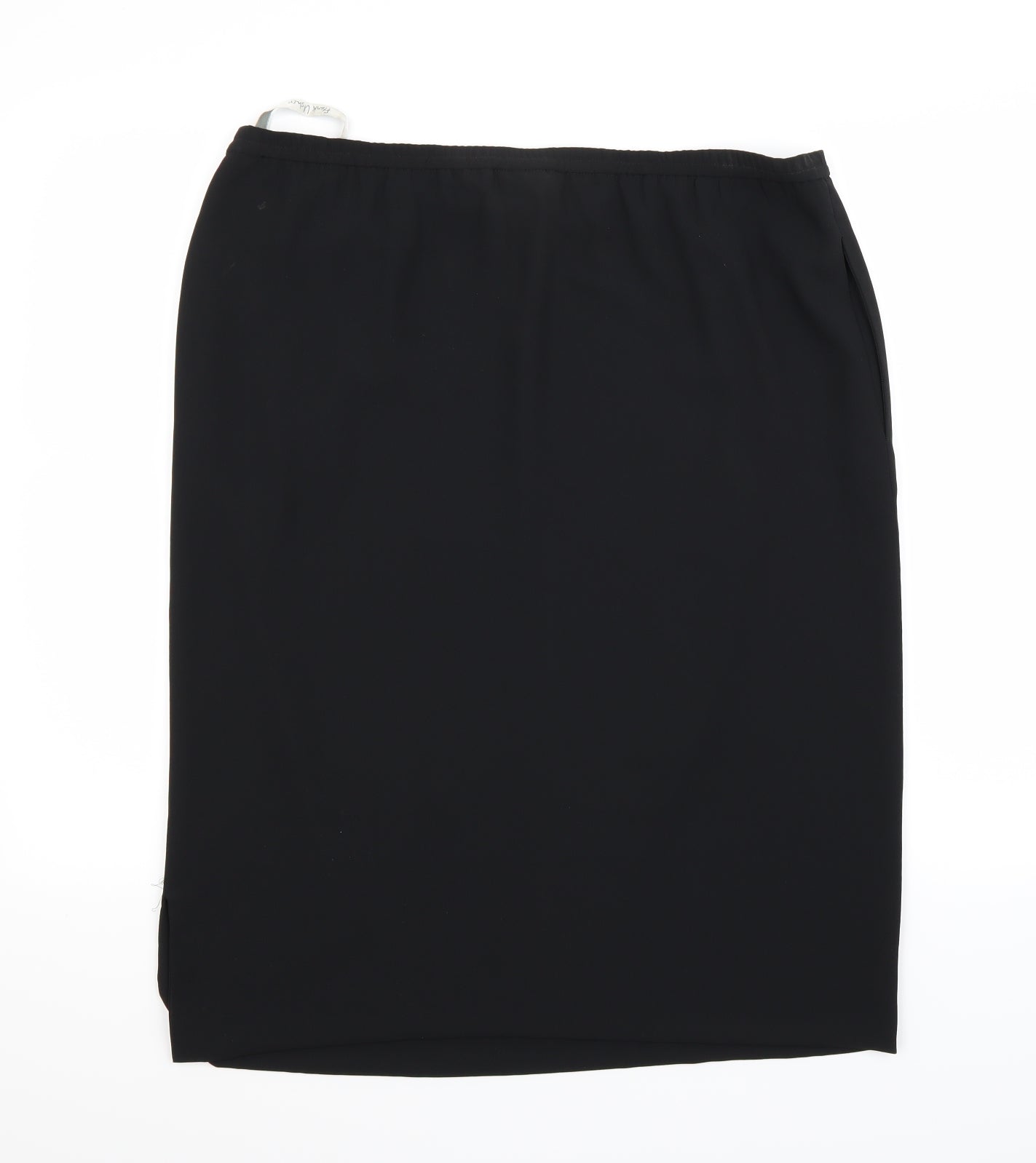 Frank Usher Womens Black   Straight & Pencil Skirt Size 16