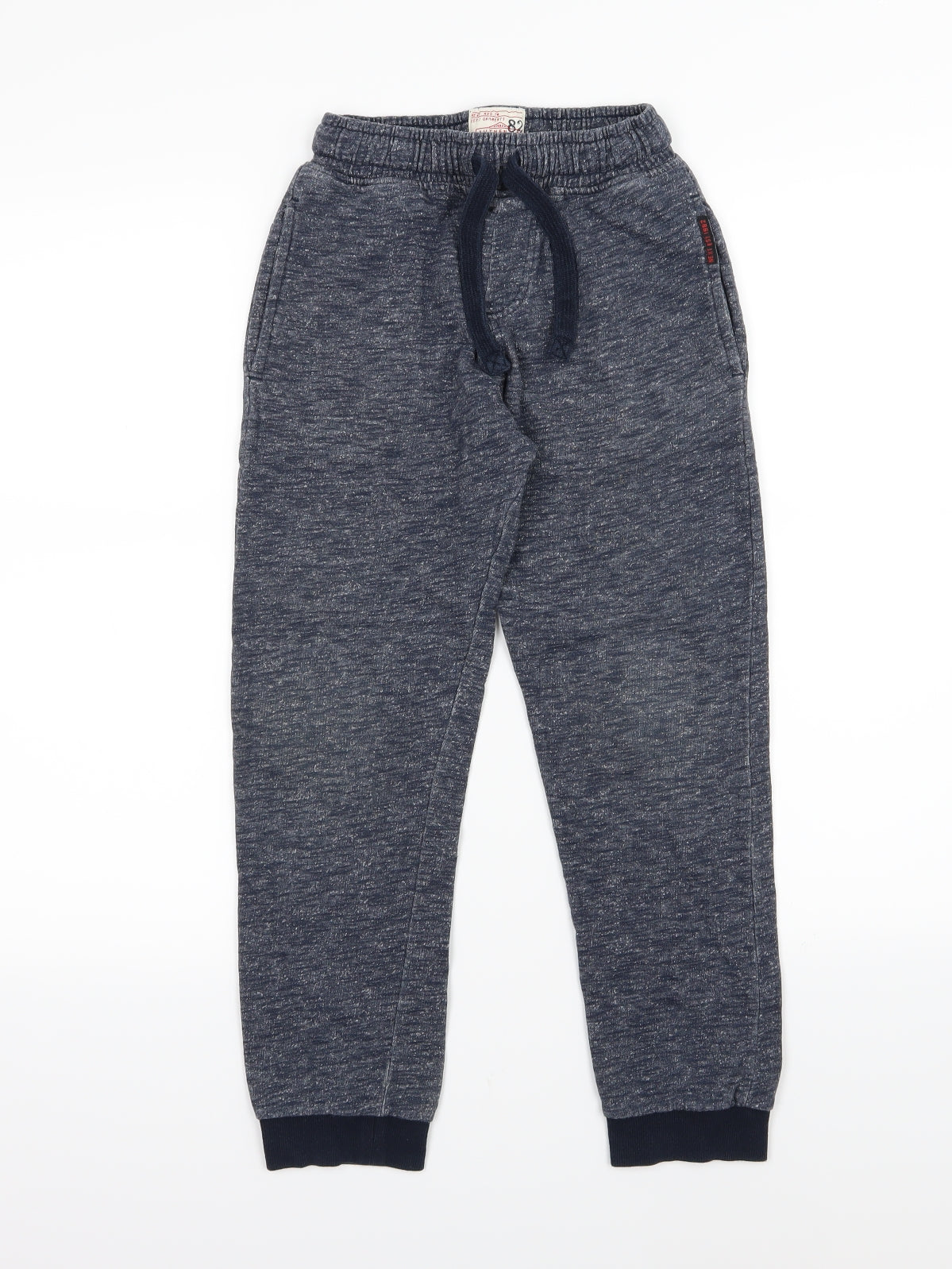 NEXT Boys Blue  Jersey Jogger Trousers Size 9 Years - cuffed