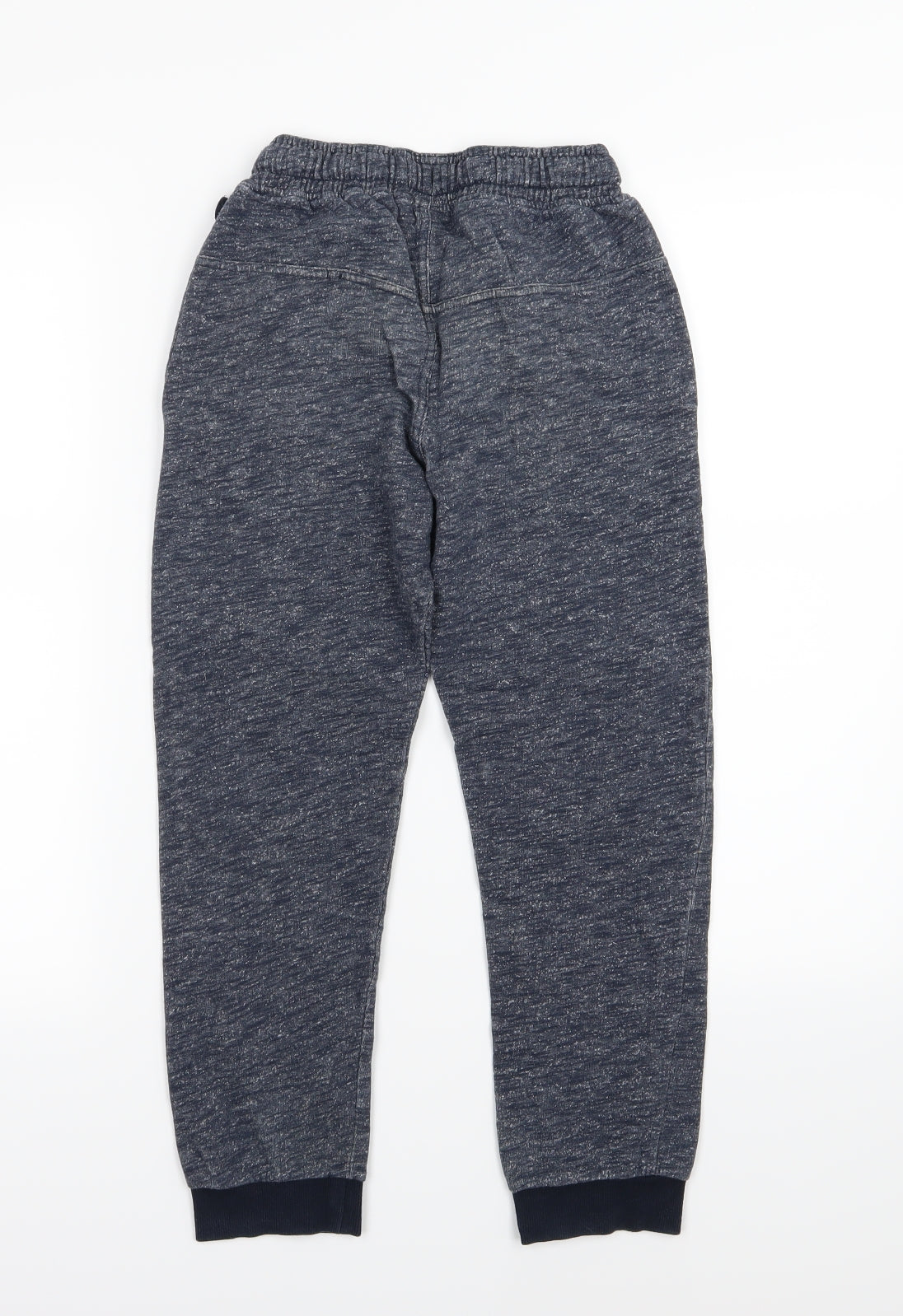 NEXT Boys Blue  Jersey Jogger Trousers Size 9 Years - cuffed
