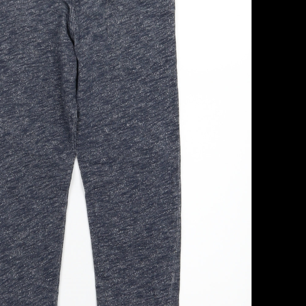 NEXT Boys Blue  Jersey Jogger Trousers Size 9 Years - cuffed