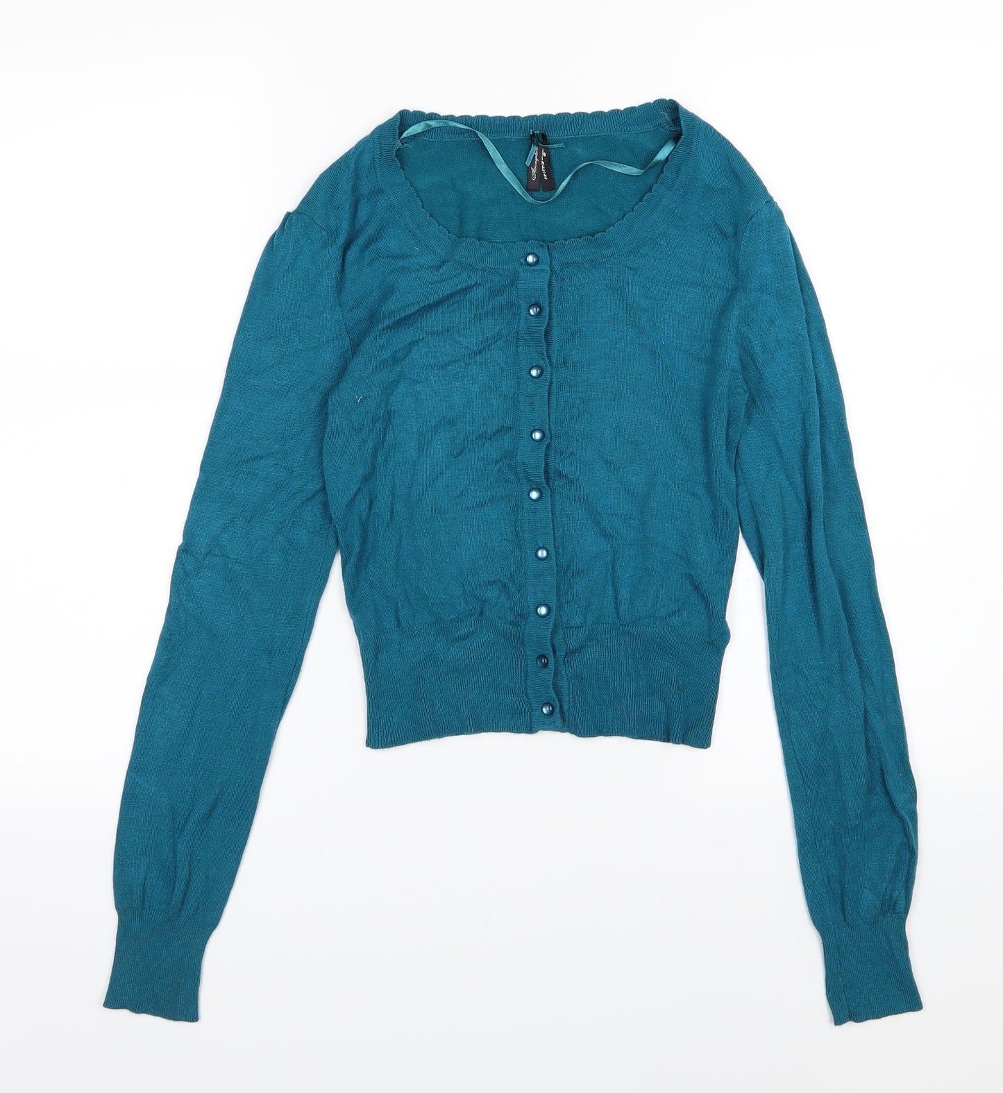 Atmosphere Womens Blue  Knit Cardigan Jumper Size 8