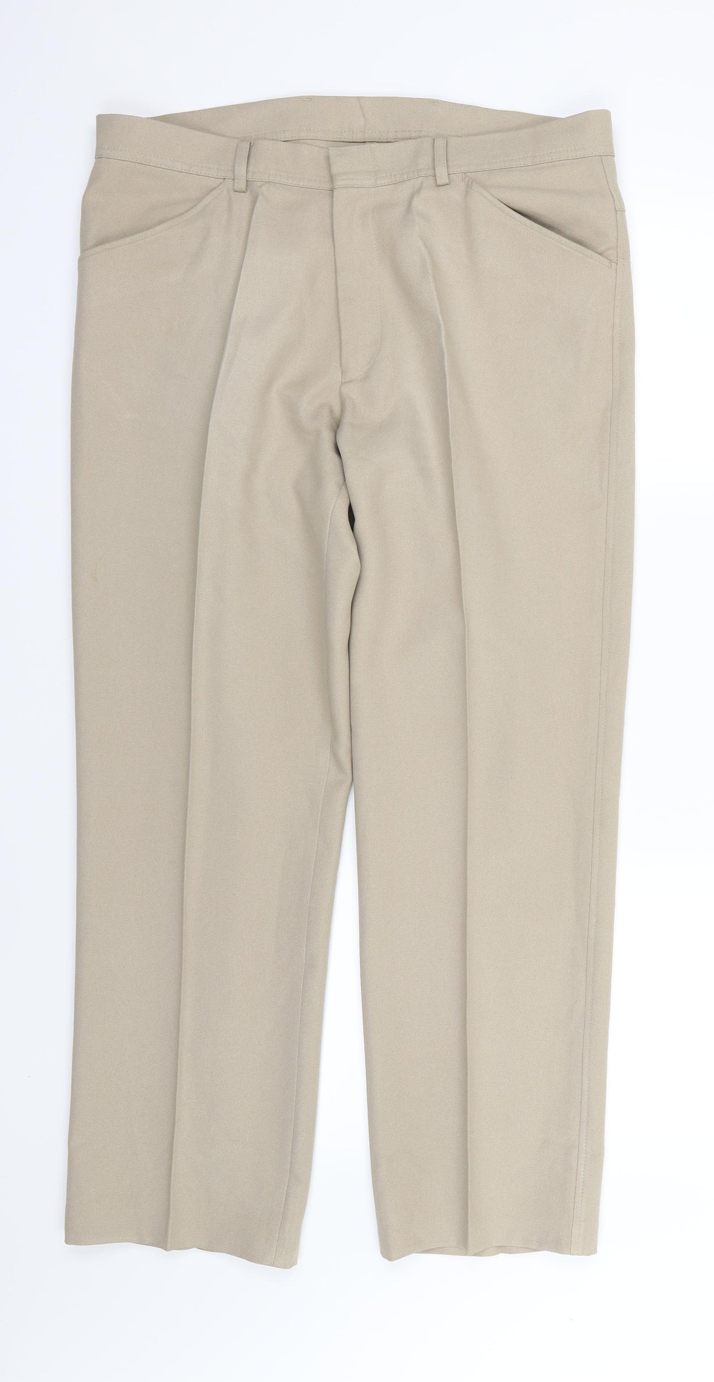 Farah Mens Brown   Trousers  Size 36 L31 in