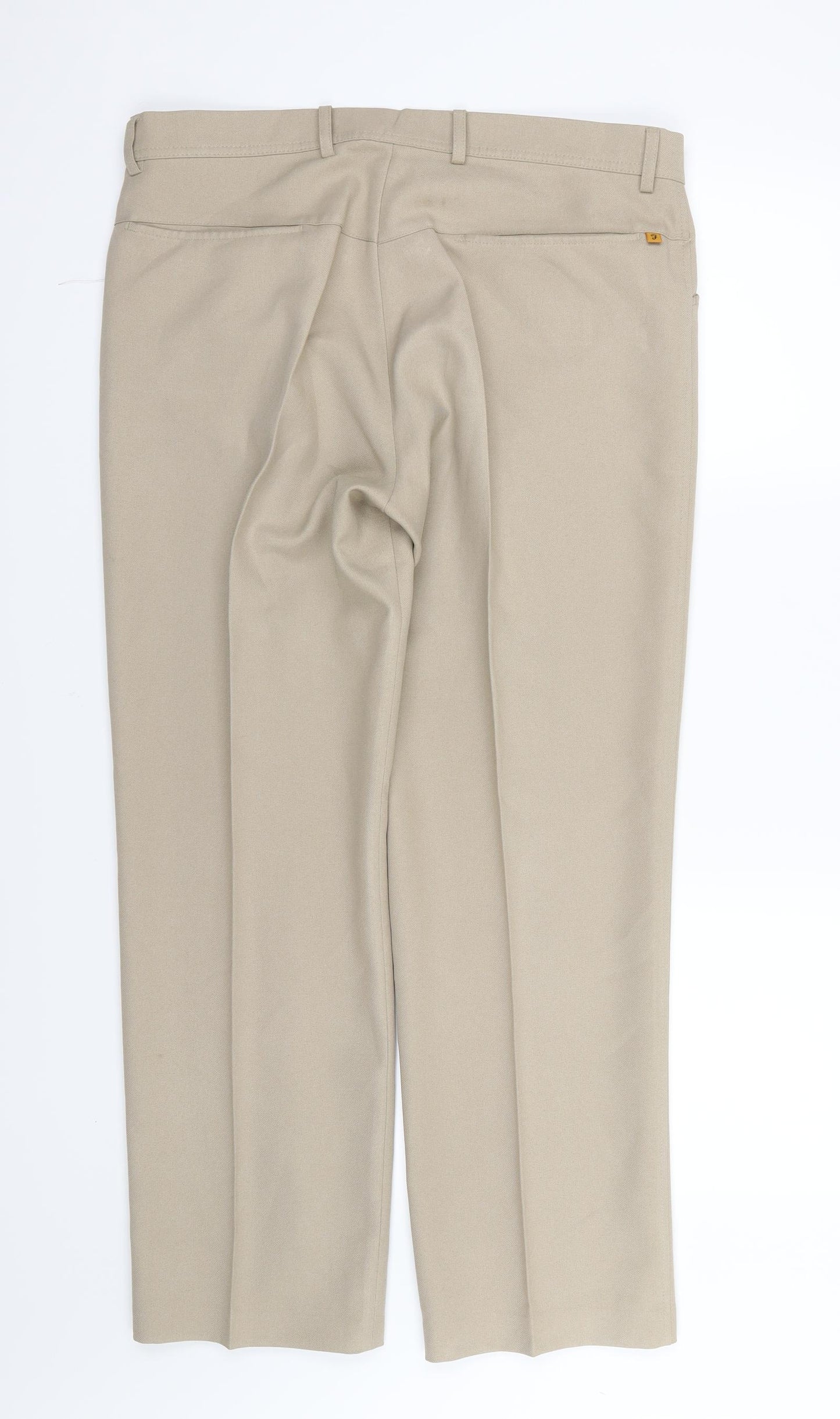 Farah Mens Brown   Trousers  Size 36 L31 in