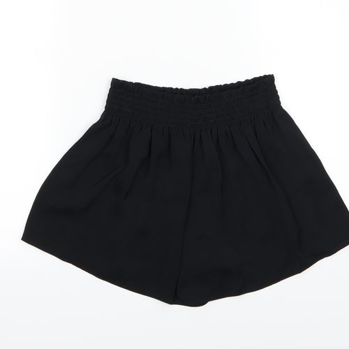 Marks and Spencer Womens Black  Chiffon  Sleep Shorts Size 6
